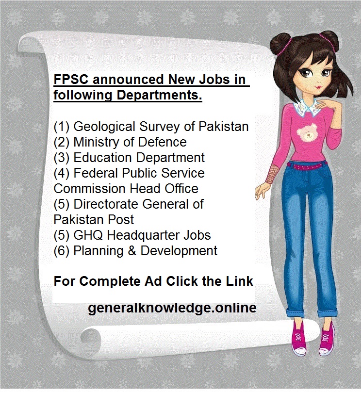 FPSC JObs Advertisement NO. 10