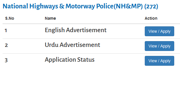 Motorway Police Junior Patrol Officer Jobs 2019 Application Stauts