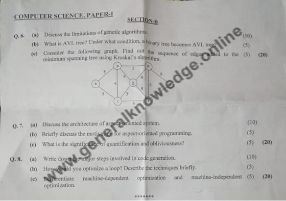 Computer Science Paper 1 CSS 2019 Page 2