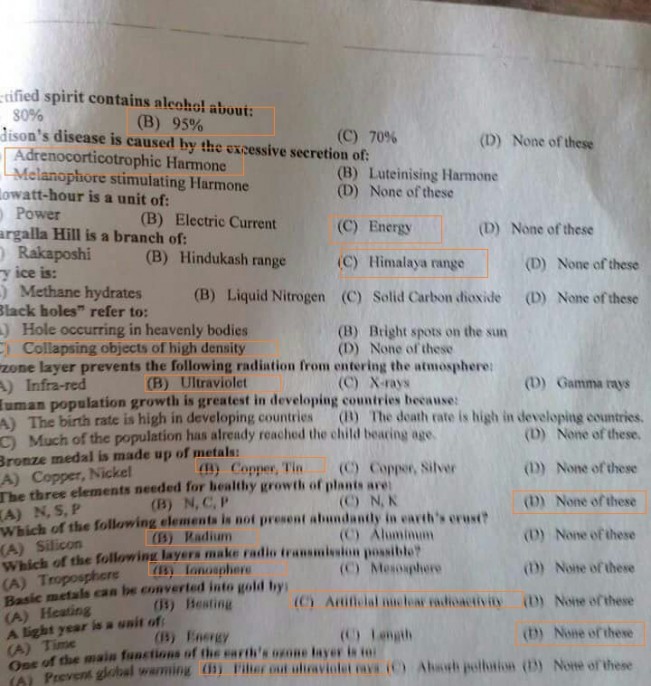 Download Inspector FIA FPSC Solved Past Paper 