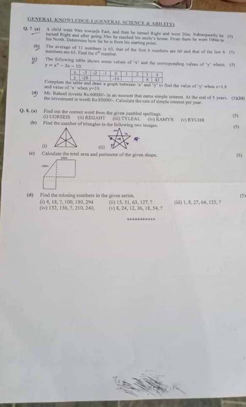 Every Day Science General Knowledge Paper I CSS 2021