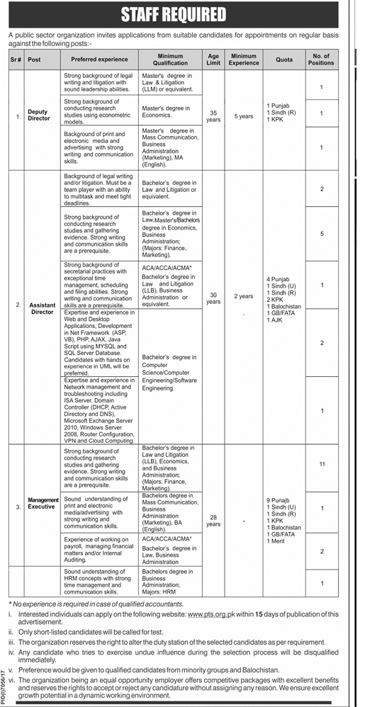 Public Sector Organization Jobs June 2018 Government Jobs